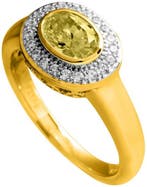 Diamonfire - Zilveren ring met steen Maat 17.5 -, Verzenden, Nieuw