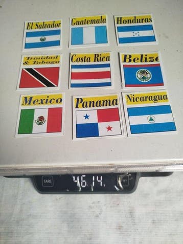 Mexico, Trinidad en Tobago, Costa Rica, Belize, El Salvador,