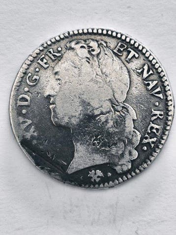 Frankrijk. Louis XV (1715-1774). 1/2 Écu 1761-L, Bayonne