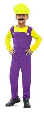 Wario kostuum kind, Verzenden, Nieuw, Feestartikel