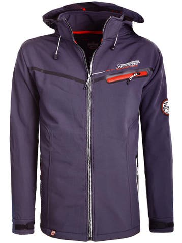 Geographical Norway Softshell Jas Grijs Turbo Dry Tapaya, Kleding | Heren, Verzenden, Nieuw, Grijs
