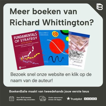 Exploring Strategy, Text and Cases - Richard Whittington, Verzenden, Zo goed als nieuw, Richard Whittington