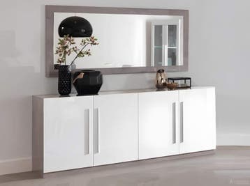 Dressoir Groot Giethoorn Marmer Wit - dressoirs, Nieuw, Overige materialen