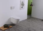 Wandcloset, toiletpotwit  MET inbouwreservoir Geberit UP-320, Verzenden, Nieuw, Steen, Toilet