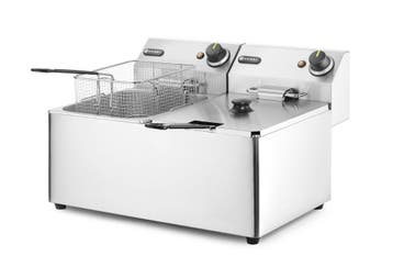 Hendi Horeca Friteuse | 2x 8L | 230v | 542x430x351mm, Ophalen of Verzenden, Nieuw in verpakking