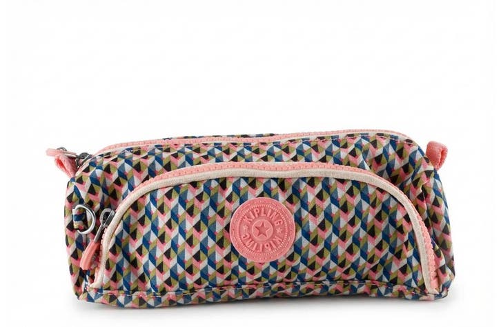 Kipling Etui Roze, Diversen, Schoolbenodigdheden, Zo goed als nieuw, Verzenden