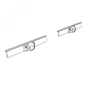 Thule Mounting Rail voor Caravan Rail 2x16cm 10st., Nieuw