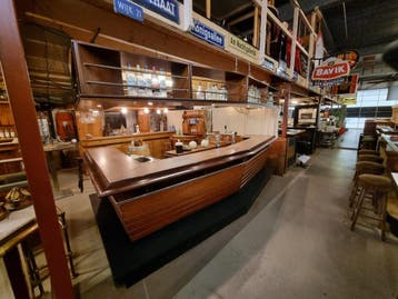 antieke bar te koop huisbar cafe bar  bar horeca, Ophalen, Gebruikt, Meubilair