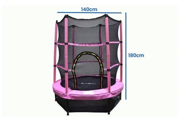 Trampoline 140cm Veiligheidsnet | Premium | OP=OP, Ophalen of Verzenden, Nieuw