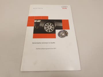 AUDI Zelfstudieprogramma #441 Keramische remmen in Audi&, Auto diversen, Verzenden