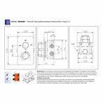 Regendoucheset Best Design Verona M200 Inbouw Met Inbouwbox, Ophalen of Verzenden, Nieuw