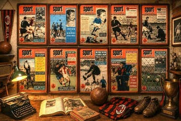 Juventus - Calcio - Silvio Piola - Sport Illustrato – Een, Verzamelen, Nieuw