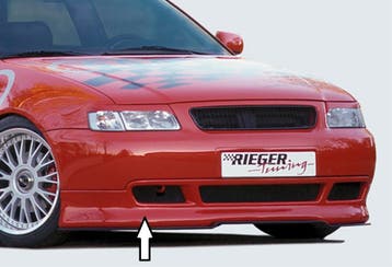 Rieger spoilerlip | geschikt voor Audi A3 8L -1999 | ABS, Auto-onderdelen, Verzenden, Nieuw, Audi