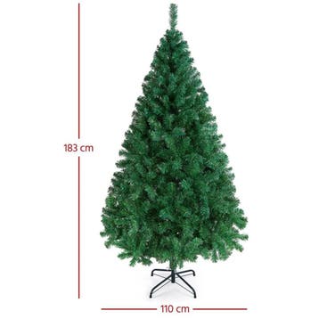 2dekans | Yaheetech Tafelkerstboom - Sneeuw – 48 x 48 x 90, Ophalen of Verzenden, Zo goed als nieuw