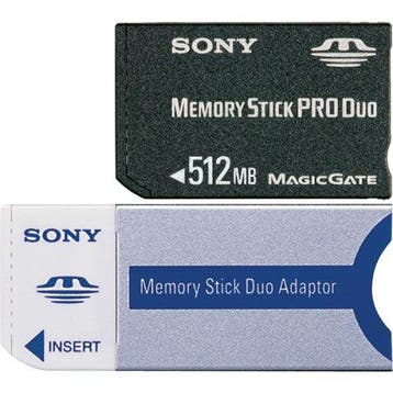 Sony Memory Stick Pro Duo - 512MB incl. Memory Stick Duo Ada, Verzenden, Nieuw