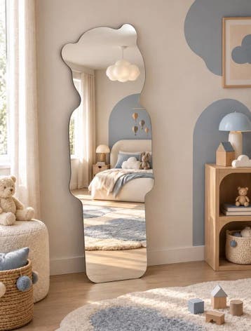 Organische Spiegel Frameless 160 × 60 Cm | Teddybeer, Huis en Inrichting, Verzenden, Nieuw, Overige vormen, 150 tot 200 cm