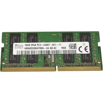 SK Hynix HMA82GS6AFR8N-UH 16GB DDR4 2400MHz PC4-19200 CL17, Computers en Software, Ophalen of Verzenden, Gebruikt