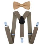 Fako Fashion - Kinder Bretels Met Vlinderstrik - 65cm -, Verzenden, Nieuw