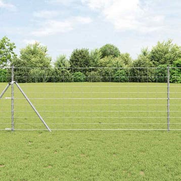 vidaXL Wilde Hek Warm Verzinkt 1000 x 100 x 0.18 cm IJzer, Tuin en Terras, Verzenden, Nieuw, IJzer