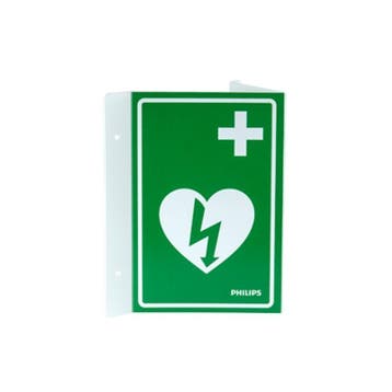 AED wandbord (groen), Diversen, Verzenden, Nieuw