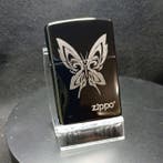 Zippo - Zippo Black Butterfly Ice High Gloss - Zonder, Verzamelen, Nieuw