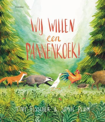 Wij willen een pannenkoek! - Tiny Fisscher 9789060389409, Boeken, Verzenden, Zo goed als nieuw, Tiny Fisscher