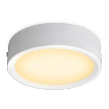 Witte mini plafondlamp Aletta, aluminium, 5W, 3000K LED, Ophalen of Verzenden, Nieuw