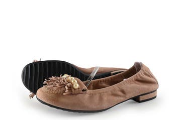 Kennel Schmenger Ballerinas in maat 37 Beige, Verzenden, Beige, Ballerina's, Zo goed als nieuw