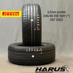 245/45/18 100Y * Pirelli zomerbanden 5,7mm profiel 2X, Auto-onderdelen, Banden en Velgen, 18 inch, Ophalen of Verzenden, Band(en)