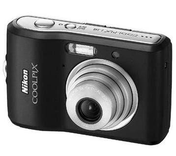 Nikon Coolpix L18 Digitale Compact Camera - Zwart, Verzenden, Zo goed als nieuw