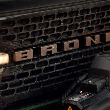 Ford Racing 2021+ Bronco Grille Lettering Overlay Kit -, Ophalen of Verzenden