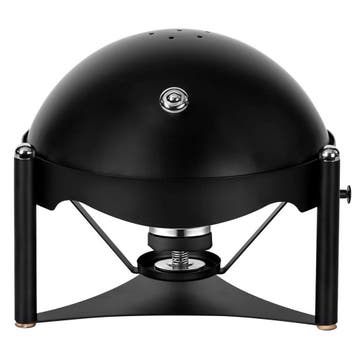 GGM Gastro | Chafing dish - rond - rolltop deksel - zwart |, Verzenden, Nieuw in verpakking, Overige typen