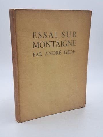 André Gide - Essai sur Montaigne - 1929, Antiek en Kunst, Antiek | Boeken en Bijbels