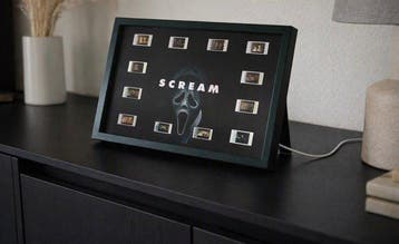 LightBoxFrame Wes Cravens Scream 1, 2, 3, 4 35mm film cells, Verzamelen, Nieuw