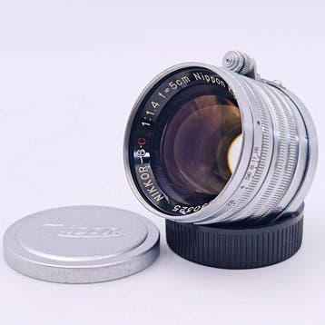 Nikon Nikkor-S.C 1:1.4 f=5cm No.330325 Cleaned inside the, Nieuw