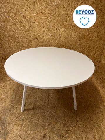 Topline nieuwe vergadertafel - rond 120cm - Hay loop ond..., Nieuw in verpakking
