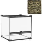 Glas Terrarium Voor Reptielen, Verhoogde &amp; Waterdichte B, Verzenden, Nieuw