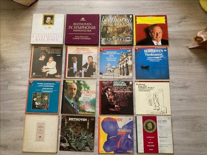 Beethoven - Curated collection of 17 albums - Some still, Cd's en Dvd's, Vinyl Singles