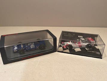 Spark, Minichamps 1:43 - Modelauto (2) - Eagle Mk7 Indy 500, Nieuw