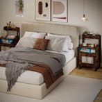 LIVSK Nachtkastje met Ledverlichting - 16 Kleuren - 4 Lichtm, Verzenden, Nieuw