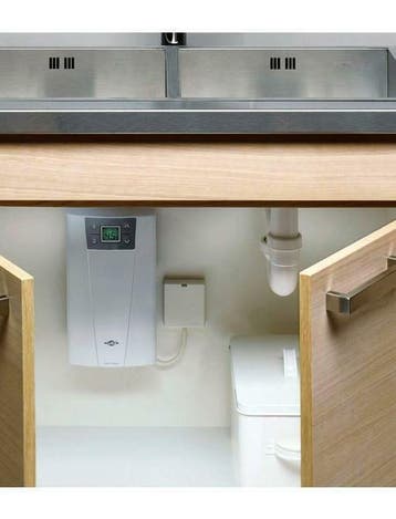 Instant heater voor warm tapwater: Clage CEX-U onderbouw, Verzenden, Nieuw