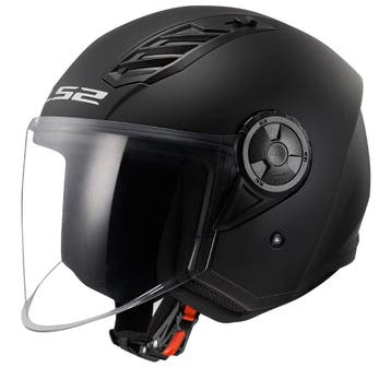 LS2 OF616 Airflow II Solid Mat Zwart 06 Jethelm, Jethelm, XXL, Nieuw met kaartje, Overige merken