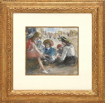 J.A. de Jonge, Zandkastelen en In de strandstoelen