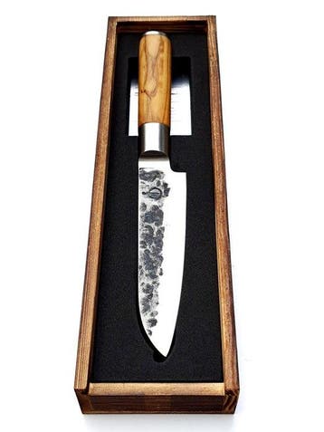 Santoku Knife - Hammered and Forged - 440C Japanese