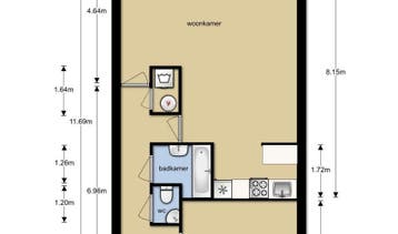 Te Huur 2 Kamer Appartement Boulevard Heuvelink In Arnhem, Gelderland, Direct bij eigenaar, Appartement, Arnhem