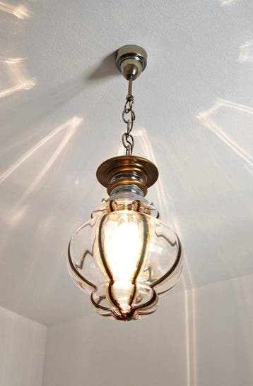 Plafondlamp - Muranoglas - Attrib. Toni Zuccheri
