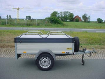 Saris bagagewagen afm. 184x112x50cm 750kg (ex-verhuur no.17), Auto diversen, Ophalen, Gebruikt