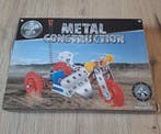 Metal Construction kit motor met zijspan, Nieuw