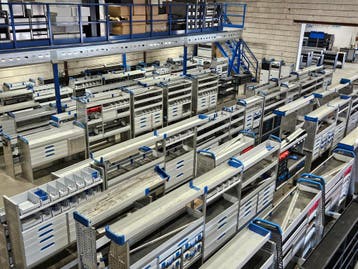 10% korting op gebruikte bedrijfswagen inrichting in Juni, Ophalen of Verzenden, Gebruikt