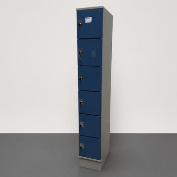 6-deurs Oostwoud locker - 195x30x50 cm, Ophalen of Verzenden, Nieuw